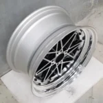 14/15/16inch Alloy Wheel Rim Car Wheel Rim 4*100/114.3 Black Plished Lip Gold Rines Aftermarket Auto Parts