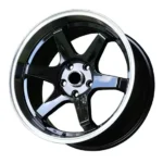 15-19inch TE37 Chrome Aluminum Alloy Sport Car Wheel Rims - Image 2
