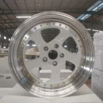 16/17/18inch PCD 5*100/112/114.3 Silver Polished Lip with Gold Rivets Deep Concave Jdmstyle Wheel Rims Sport Wheel Racing Wheels Rines Mag Wheels - Image 4