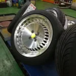 16-17inch 4X100/5X108/112 Silver Polished Concave Cast Coach Wheels - Image 3
