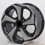 17 Inch 17X9 5X114.3 5X150 6X139.7 SUV Car 17 Offroad Wheels 4X4 Alloy Wheels Rims Oy17173 Polish Face Five Spoke - Image 3