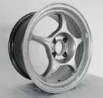 17 Inch 5 Spoke Customized Machine Lip Cast Aluminum Wheel Rim