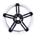 18-19 Inch 5 Holes Black White Lip High Performance Car Wheel Rim - Image 2