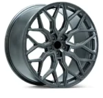 18 Inch 5X112 Silver Gloss Black Alloy Aluminum Wheels Car Rims - Image 2