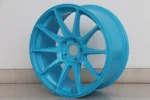 2024 Blue Forged Wheels 15-18 Inch PCD 4*100/4*114.3 Et40 Aluminum Rim - Image 2