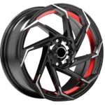20X9 20X10.5 Oy17179 Black Concave Aluminum Alloy Wheel - Image 4