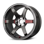 4 5 Te37 Style Aluminum Alloy Car Wheel Rim Black Bronze Silver - Image 4