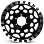 4X4 Off Road 5 Holes Black Beadlock Car Wheel - Image 2