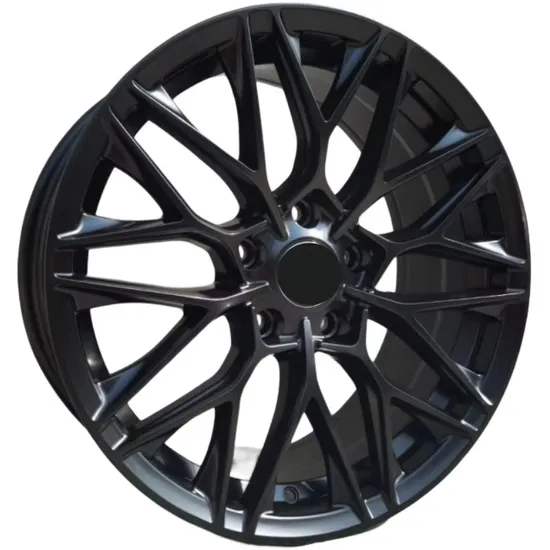 5 Holes 15-20 Inch Black Passenger Car Alloy Wheel Rim