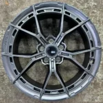 5 Holes Black Hyper Black Hyper Black Lip Bronze Color Cast Car Wheel Aluminum Alloy Wheel - Image 3