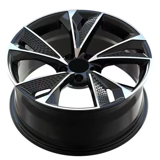 5-Holes Black Painting Aluminum Alloy Car Wheel Replica