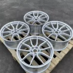 5 Holes Silver Forged Aluminum Alloy Car Wheel Rims