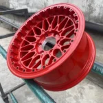 6 Holes Red Aluminum Alloy Off-Road SUV Wheel Rims - Image 3