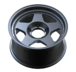 18 Inch 5*120/114.3 Black Polished Passenger Car Alloy Rims - Image 4