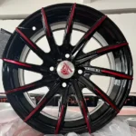 Red Rims Alloy Wheels for Works Aftermarket Wheel - Image 2