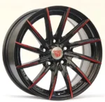 Red Rims Alloy Wheels for Works Aftermarket Wheel - Image 4