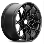 Black 5-Hole Aftermarket Car Wheel Rim - Image 3