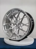 Black 5-Hole Aftermarket Car Wheel Rim - Image 4
