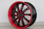 High Quality 20" 22" Car Alloy Rims 5X139.7 Red - Image 3