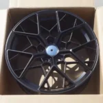 Aluminum Alloy Cast Wheel Hub 19 Inch 5X112 Matt Black Rims