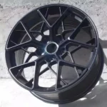 Aluminum Alloy Cast Wheel Hub 19 Inch 5X112 Matt Black Rims - Image 3