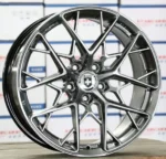 Aluminum Hyper Black 15-19 Inch Flow Forming Sports Car Alloy Wheel Rims - Image 2