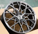Aluminum Hyper Black 15-19 Inch Flow Forming Sports Car Alloy Wheel Rims