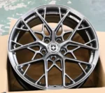 Aluminum Hyper Black 15-19 Inch Flow Forming Sports Car Alloy Wheel Rims - Image 3
