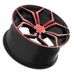 Red Personalized Aluminum Alloy Car Wheels
