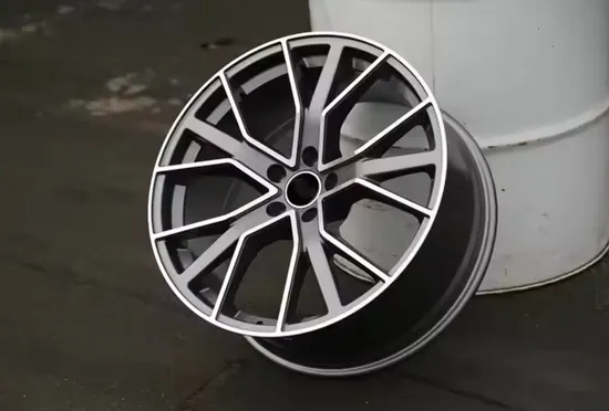 Beautiful Machined Face 5 Holes Aluminum Car Wheel Rim
