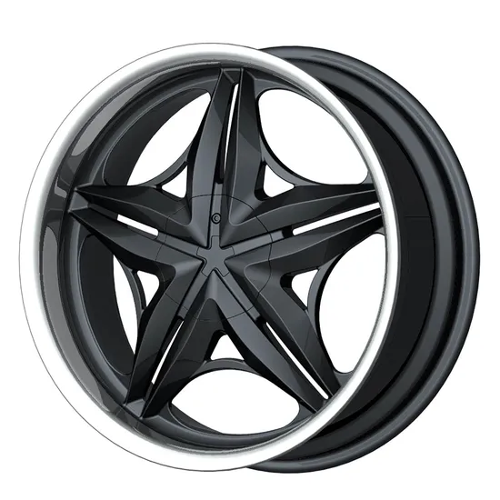 Black Forged Aluminum Alloy Wheels 18-22 Inch Rims Hub