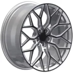 Black Custom Cast Forged Flow Forming Aluminum Wheel - Image 4