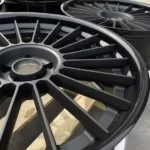 Black Forged 2-Piece 5 Holes Aluminum Alloy Car Wheel - Image 3