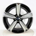 Black Milling Spoke Aluminum Alloy Car Rims 15-21inch
