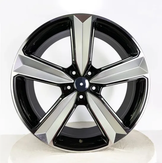 Black Milling Spoke Aluminum Alloy Car Rims 15-21inch