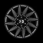 Black Painting Alloy Wheel Rim with Xd Style Suit for SUV off-Road Car - Image 3