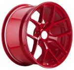 5 Holes Golden Wheel Alloy Car Wheel Rims Concave - Image 2