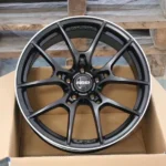Black Silver Color Aftermarket 5 Holes High Performance Aluminum Alloy Wheel Rims - Image 3