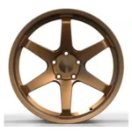 Custom Forged Bronze Black Aluminum Alloy Car Rims - Image 2