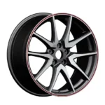 Custom Forged Bronze Black Aluminum Alloy Car Rims
