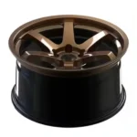 Custom Forged Bronze Black Aluminum Alloy Car Rims - Image 3