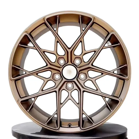 Bronze Custom Forged Wheels 5X108 Brushed Aluminum Alloy Car Wheels Forged Aluminum Alloy Wheels