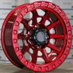 Candy Red Black 16-18 Inch Off Road Wheels 6X139.1 6X114.3 for SUV - Image 2