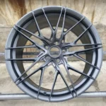 Casting A356 Aluminum Alloy 5 Holes Black Car Wheel Rims - Image 2