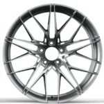 Casting A356 Aluminum Alloy 5 Holes Black Car Wheel Rims