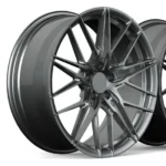 Casting A356 Aluminum Alloy 5 Holes Black Car Wheel Rims - Image 3