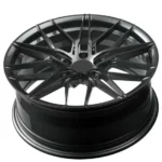 Casting A356 Aluminum Alloy 5 Holes Black Car Wheel Rims - Image 4