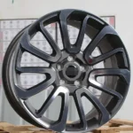 Toyota Passenger Car 5 Holes Hyper Black Casting Aluminum Alloy Wheel Rims - Image 2