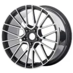 Classic Car Accessories Black Lightweight Alloy Wheel Rims Casting Forged Flow Forming Aluminum Alloy Wheel - Image 3