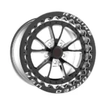 15 Inch 5X127 PCD Classic Chrome Vintage Car Wheel Rims - Image 2